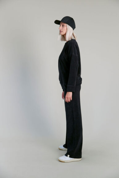 Elbe terry wide pant