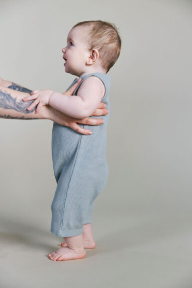 Remo jumpsuit waffle organic